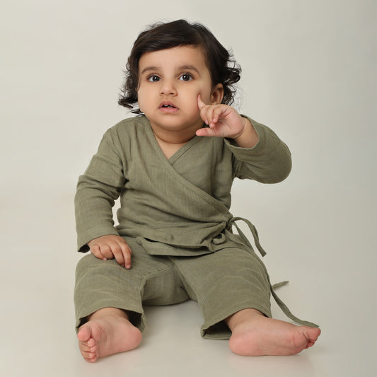 Snuggle Wrap Set - Soft Olive