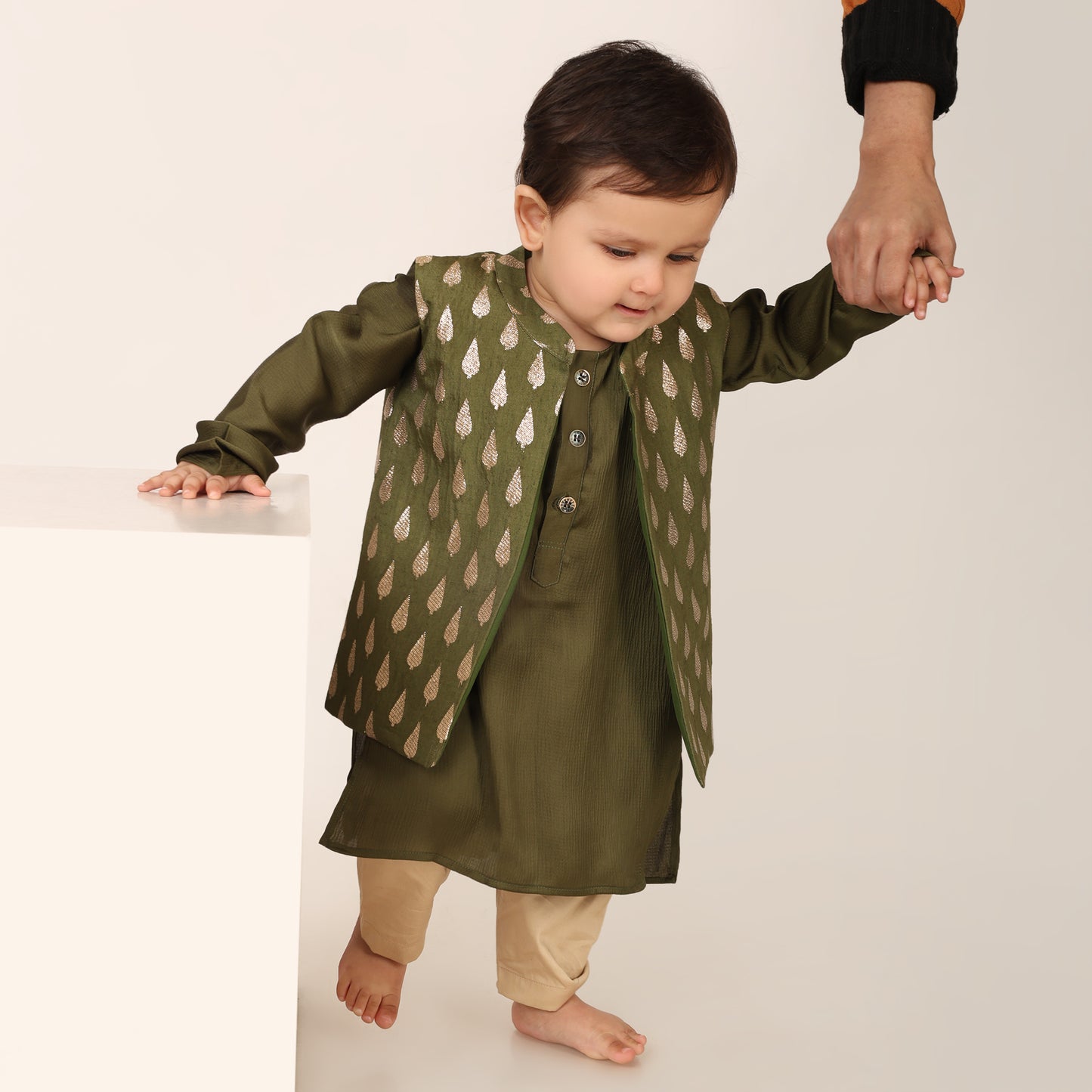 Royale Jacket Set - Olive