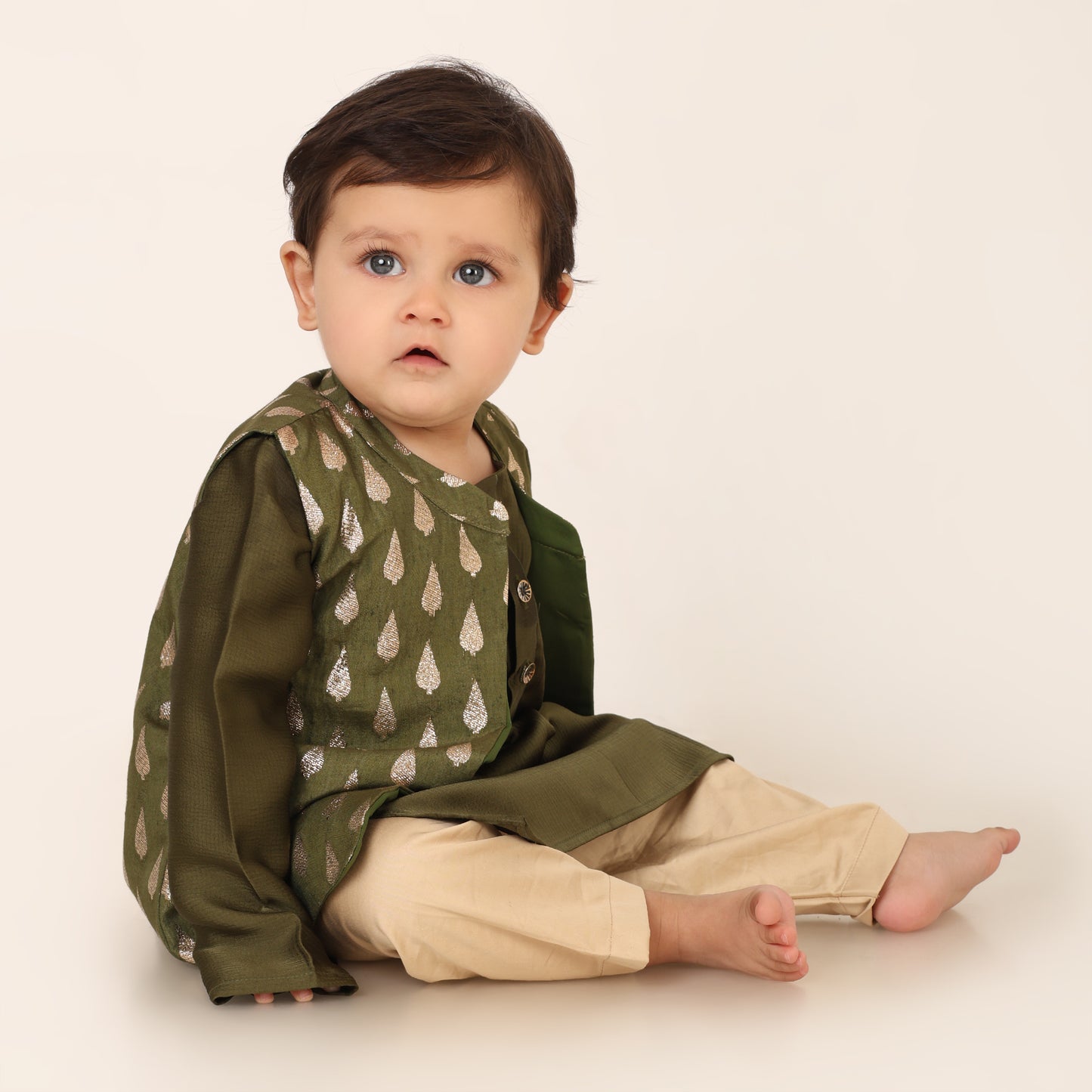 Royale Jacket Set - Olive