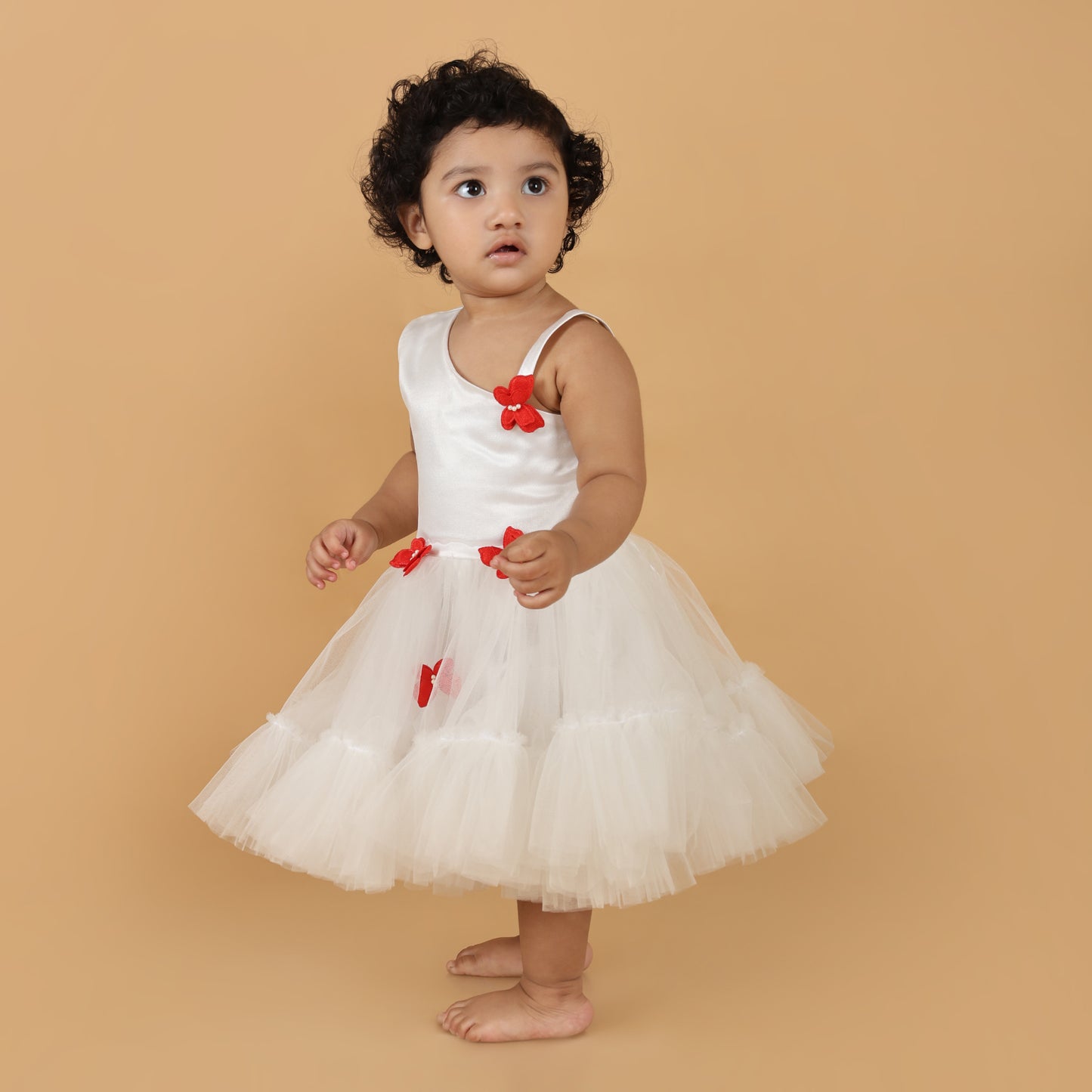 Flutter Fairy Tulle Dress - White