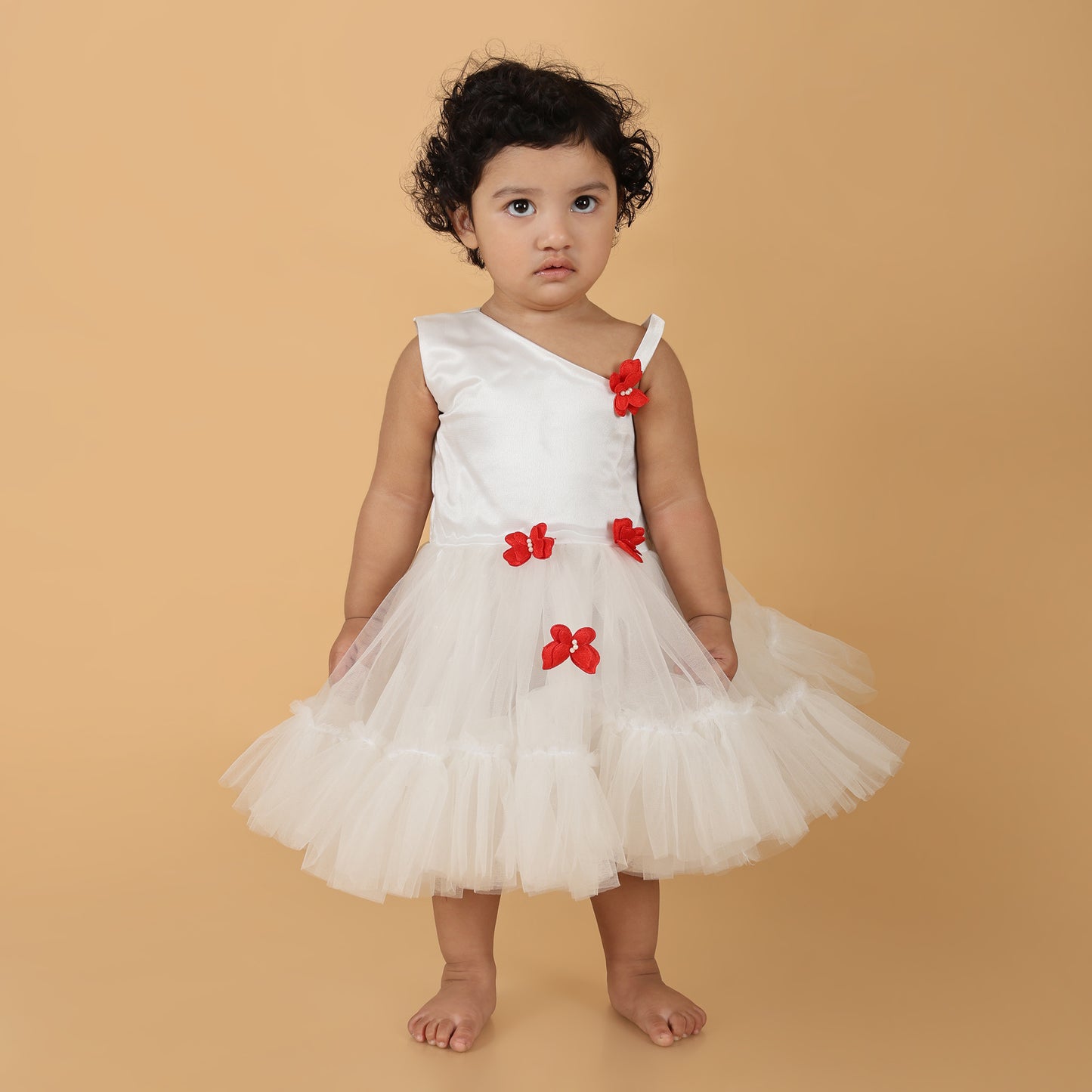 Flutter Fairy Tulle Dress - White