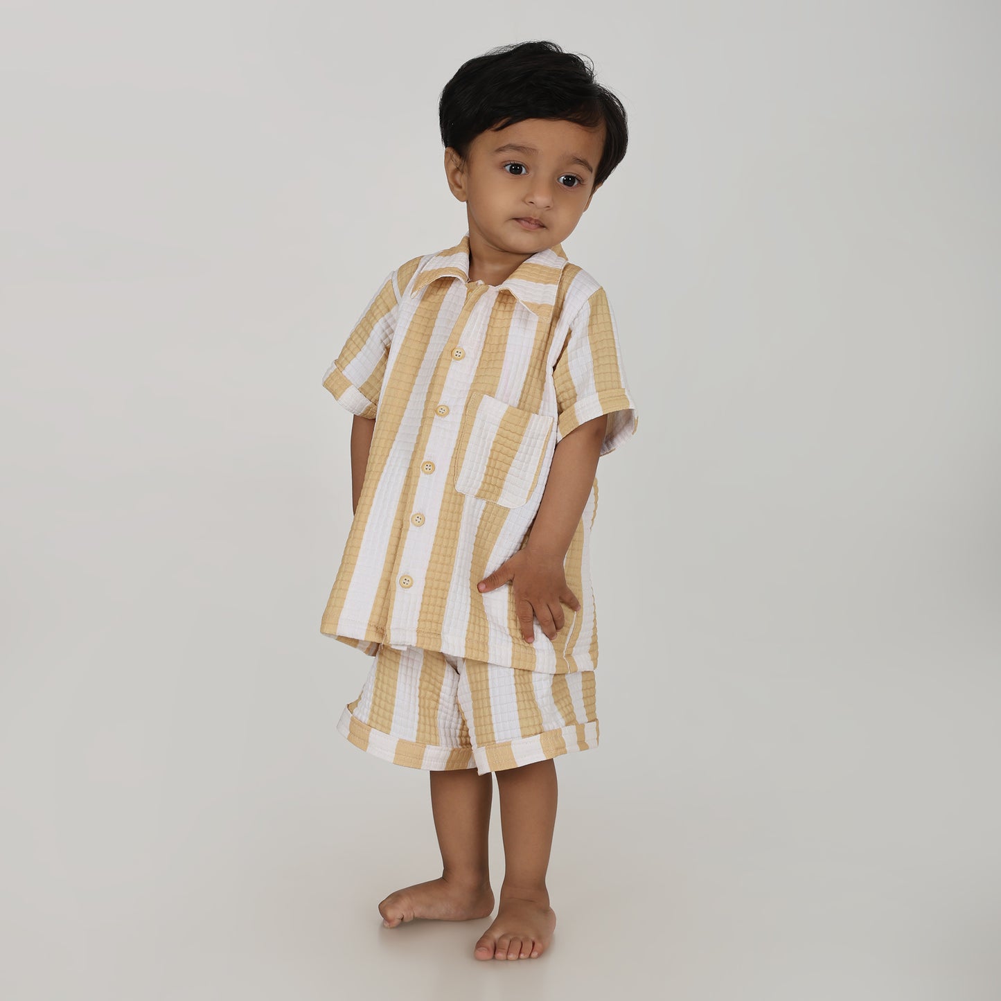 Sandstripe Summer Set - Off White
