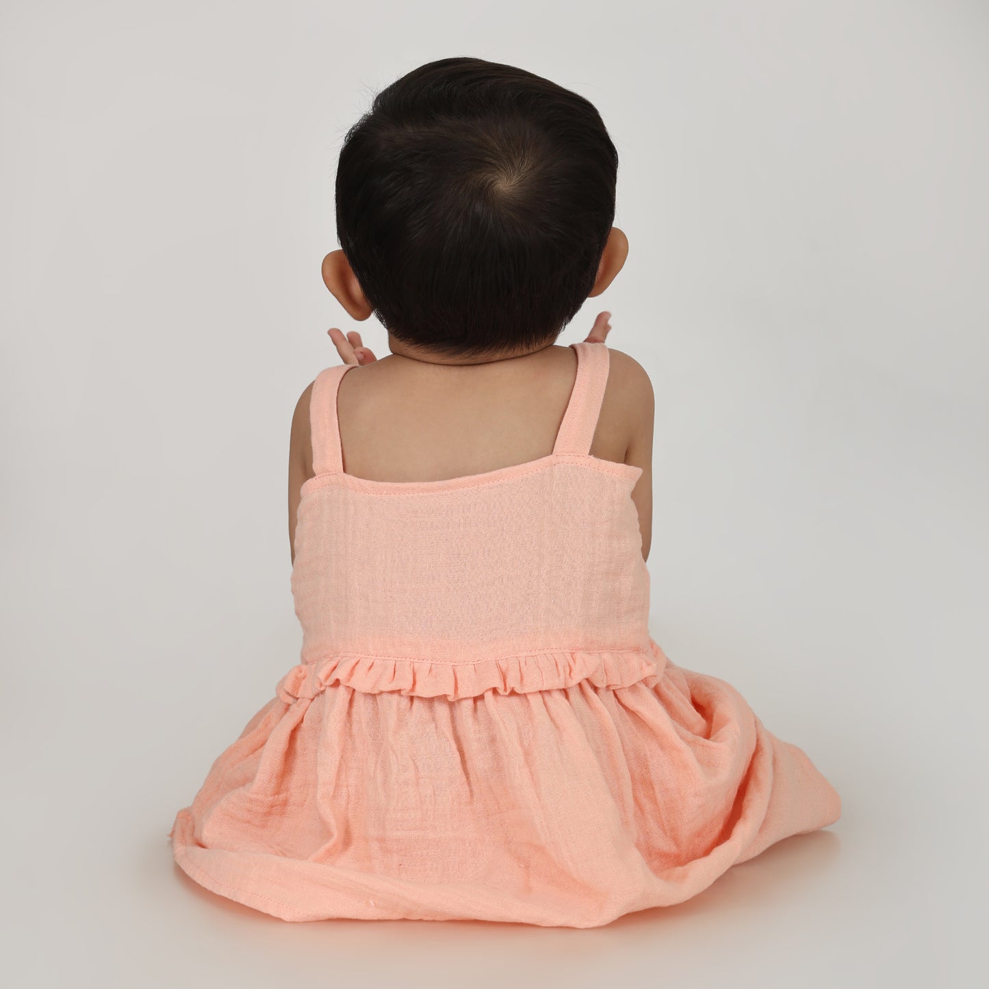 Ruffle Lounge Set Set- Soft Peach