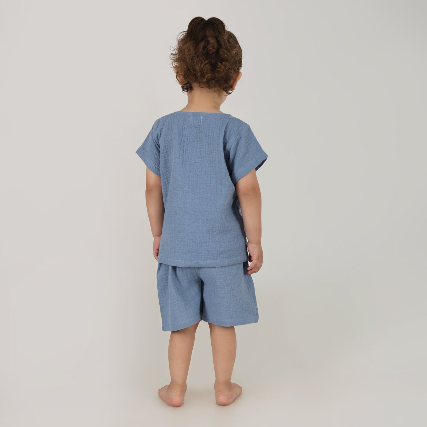 Breeze Lounge Set- Dusty Blue
