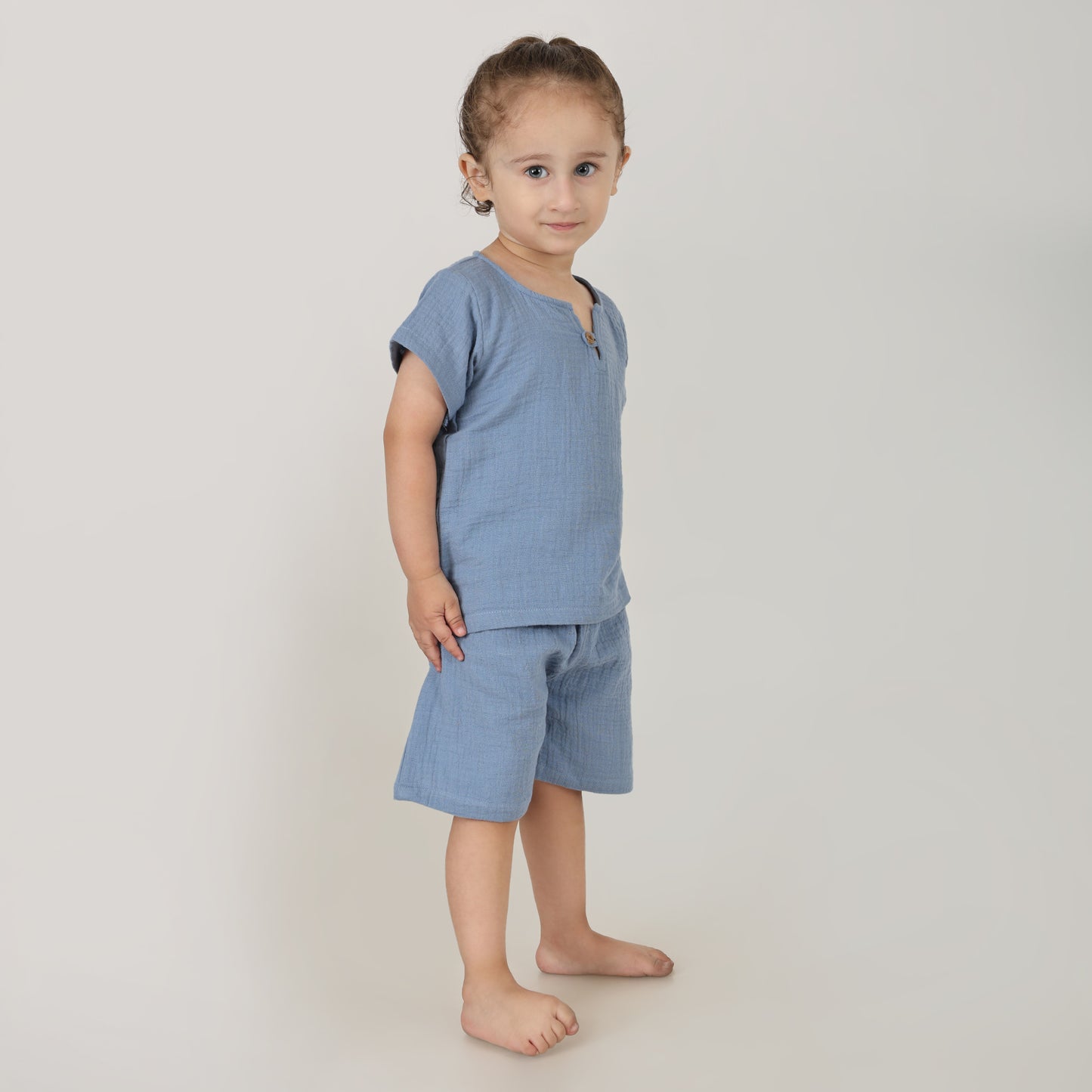 Breeze Lounge Set- Dusty Blue
