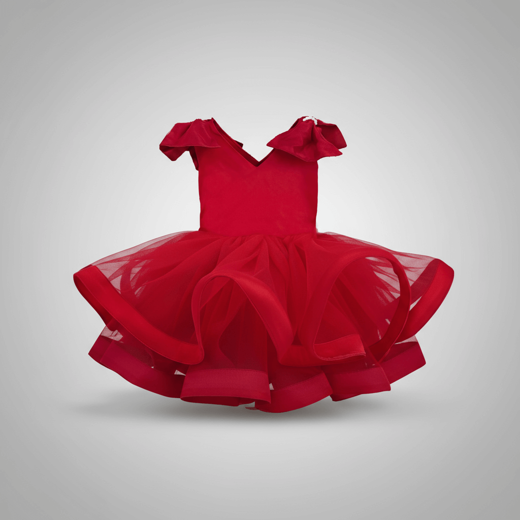 Cherry Pop Tulle Dress - Scarlet Rose