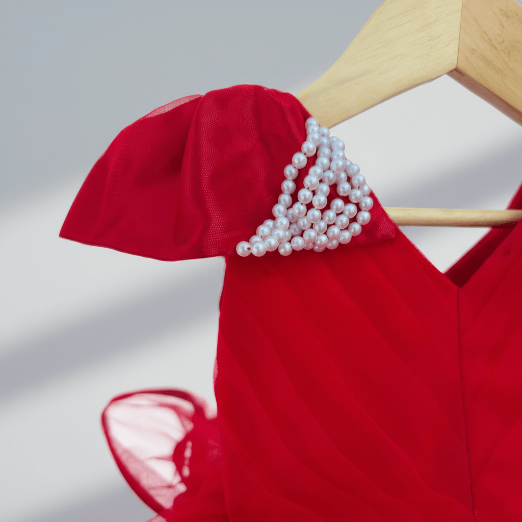 Cherry Pop Tulle Dress - Scarlet Rose