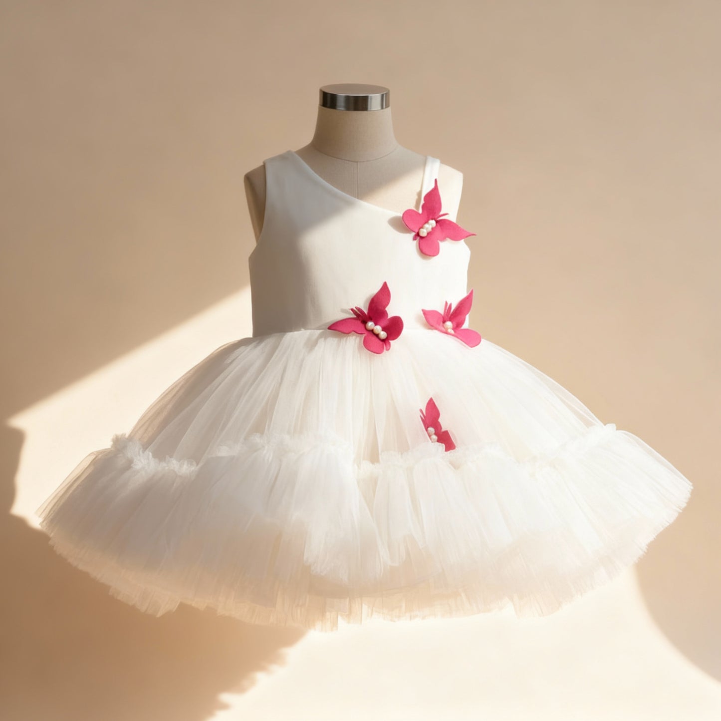 Flutter Fairy Tulle Dress - White