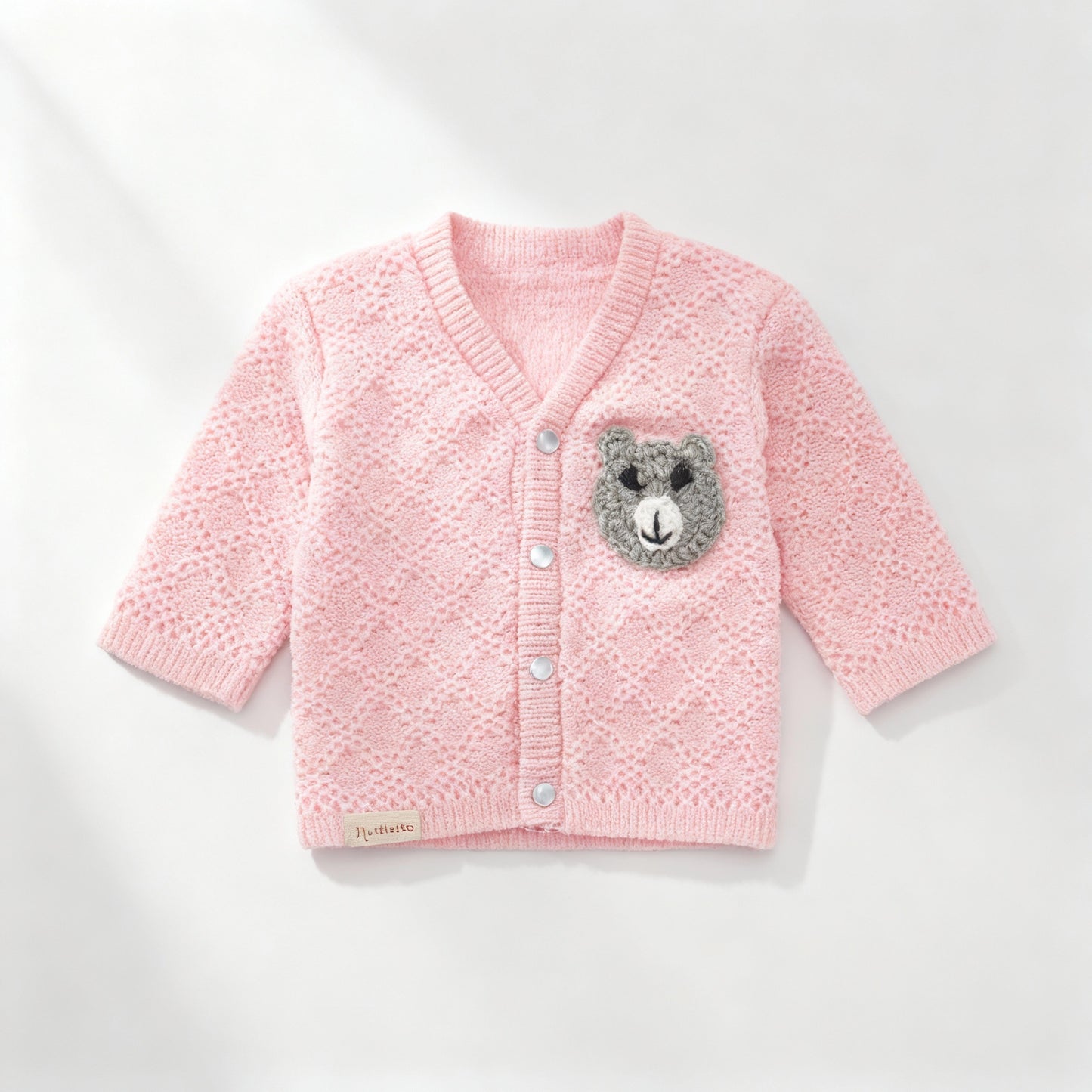 Teddy Sweater Set - Pastel Pink