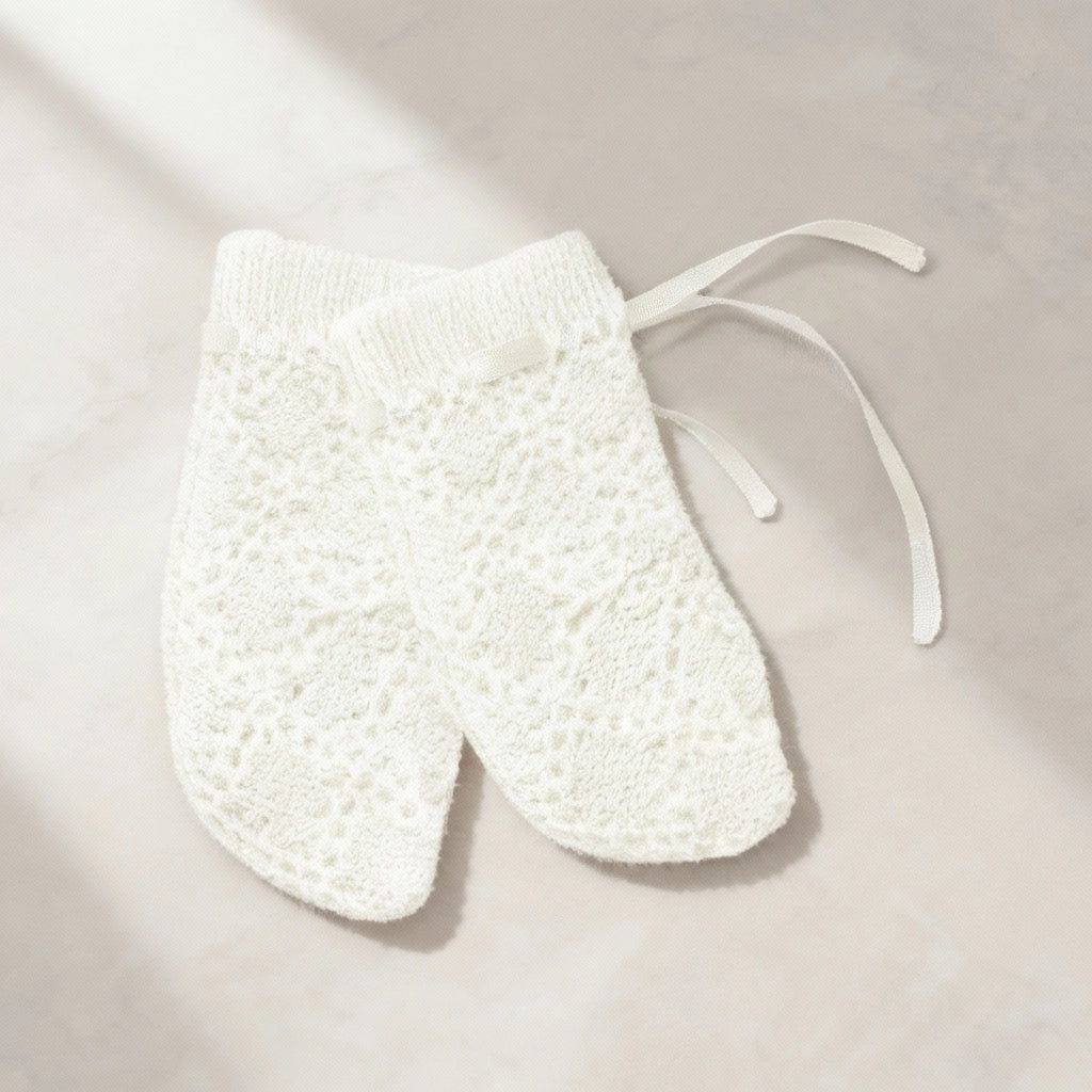Teddy Sweater Set - Butter White