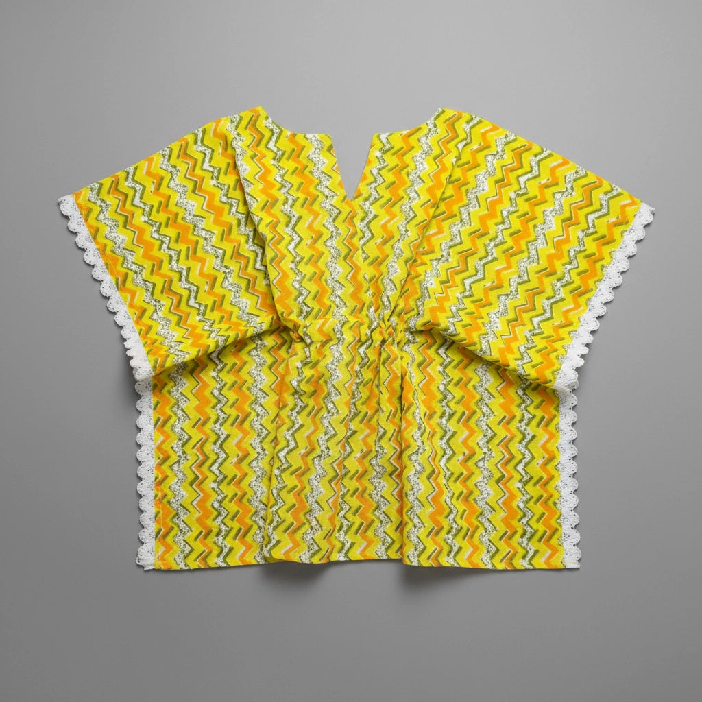 Sunshine Kaftan Set - Sunbeam Yellow